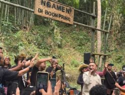 Wamen Kebudayaan Giring Ganesha Apresiasi Pelestarian Budaya Lokal di Boon Pring Turen