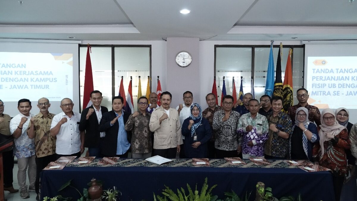 FISIP UB Gandeng Puluhan PT se-Jawa Timur untuk Perkuat Tridharma dan Sinergi Lintas Kampus