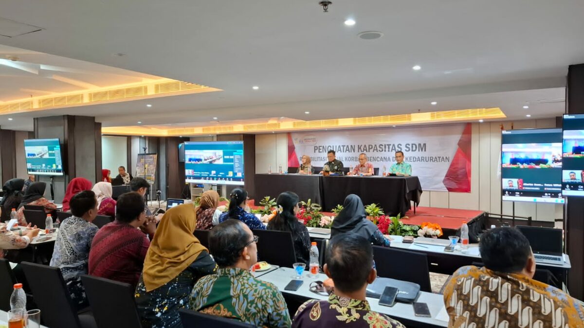 Banyak Permasalahan yang Makin Kompleks, Kemensos Menggelar Penguatan SDM Pendamping