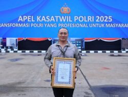 Apel Kasatwil 2025: Polresta Malang Kota Raih Penghargaan Nasional, Sebagai Polresta Terbaik Ke-3 Pelaksana Quick Wins Presisi 2025