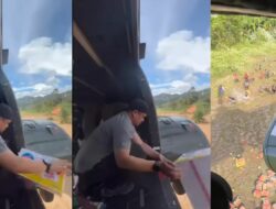 Distribusi Udara Bobby Nasution Disorot, Warga Keluhkan Bantuan Rusak dan Cara Pendistribusian