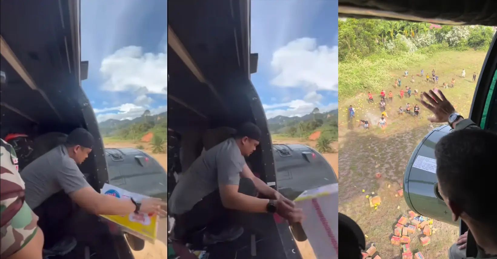 Distribusi Udara Bobby Nasution Disorot, Warga Keluhkan Bantuan Rusak dan Cara Pendistribusian