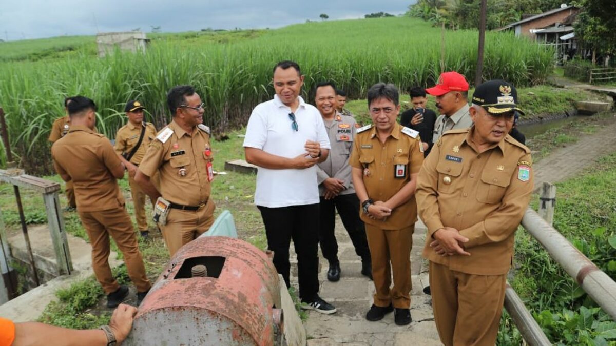TPT Sungai Sumber Gong Ambrol, Bupati Sanusi Turun Langsung dan Minta BBWS Bertindak Cepat