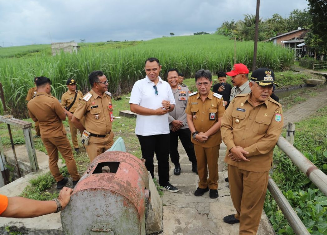 TPT Sungai Sumber Gong Ambrol, Bupati Sanusi Turun Langsung dan Minta BBWS Bertindak Cepat
