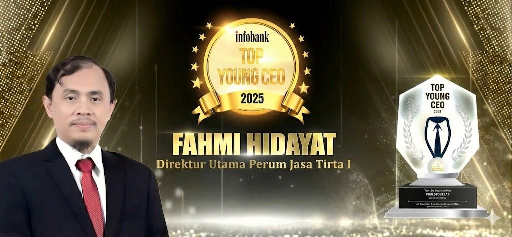 Pendapatan Naik 20 Persen, Dirut PJT I Dinobatkan sebagai Top Young CEO 2025 Pendapatan Naik 20 Persen, Dirut PJT I Dinobatkan sebagai Top Young CEO 2025