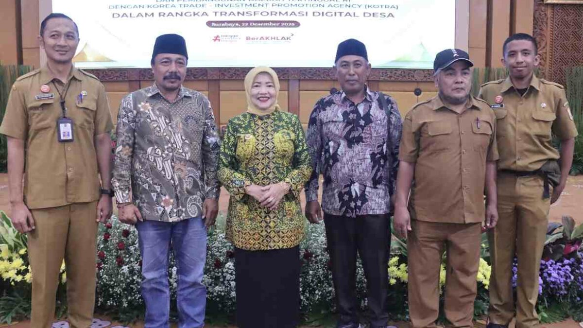 Pemrov Jatim Terima 7.721 PC Hibah Korea untuk Digitalisasi Pemerintahan Desa