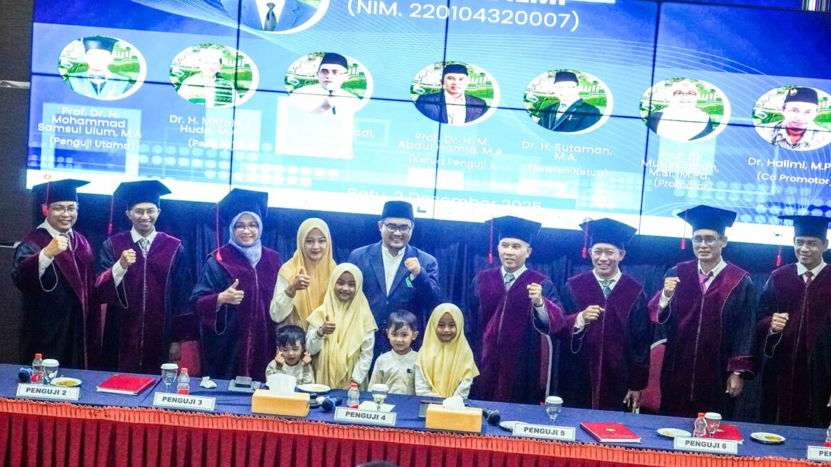 Resmi Raih Gelar Doktor di UIN Maliki Malang, Harishul Ilmi Paparkan Metode Pengajaran Al-Qur’an dalam Perspektif Sosiolinguistik