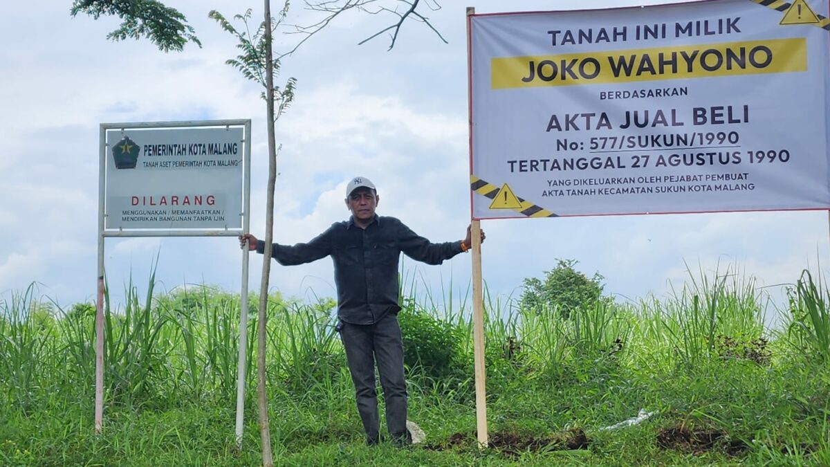 Dituduh Serobot Tanah, Pemkot Malang Bantah dan Mengaku Tanah Merupakan Asetnya
