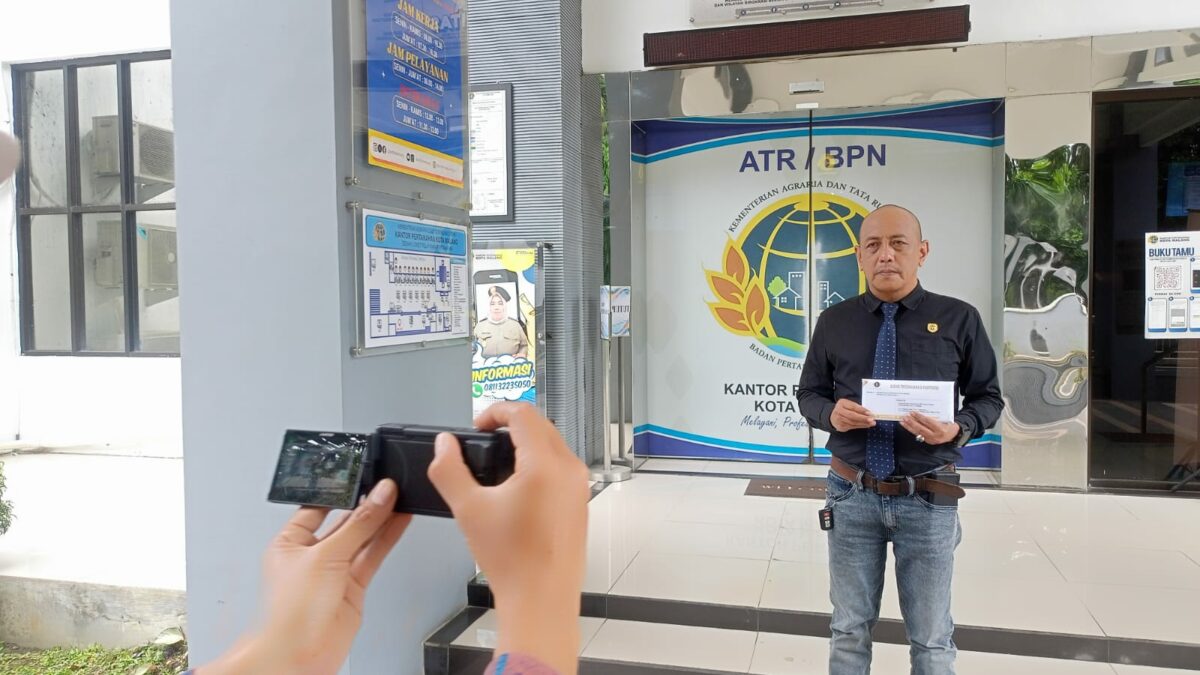 Buntut Dugaan Pemkot Malang Serobot Tanah, BPN Dituntut Hentikan Proses Sertifikat yang Diajukan Pemkot Malang Proses