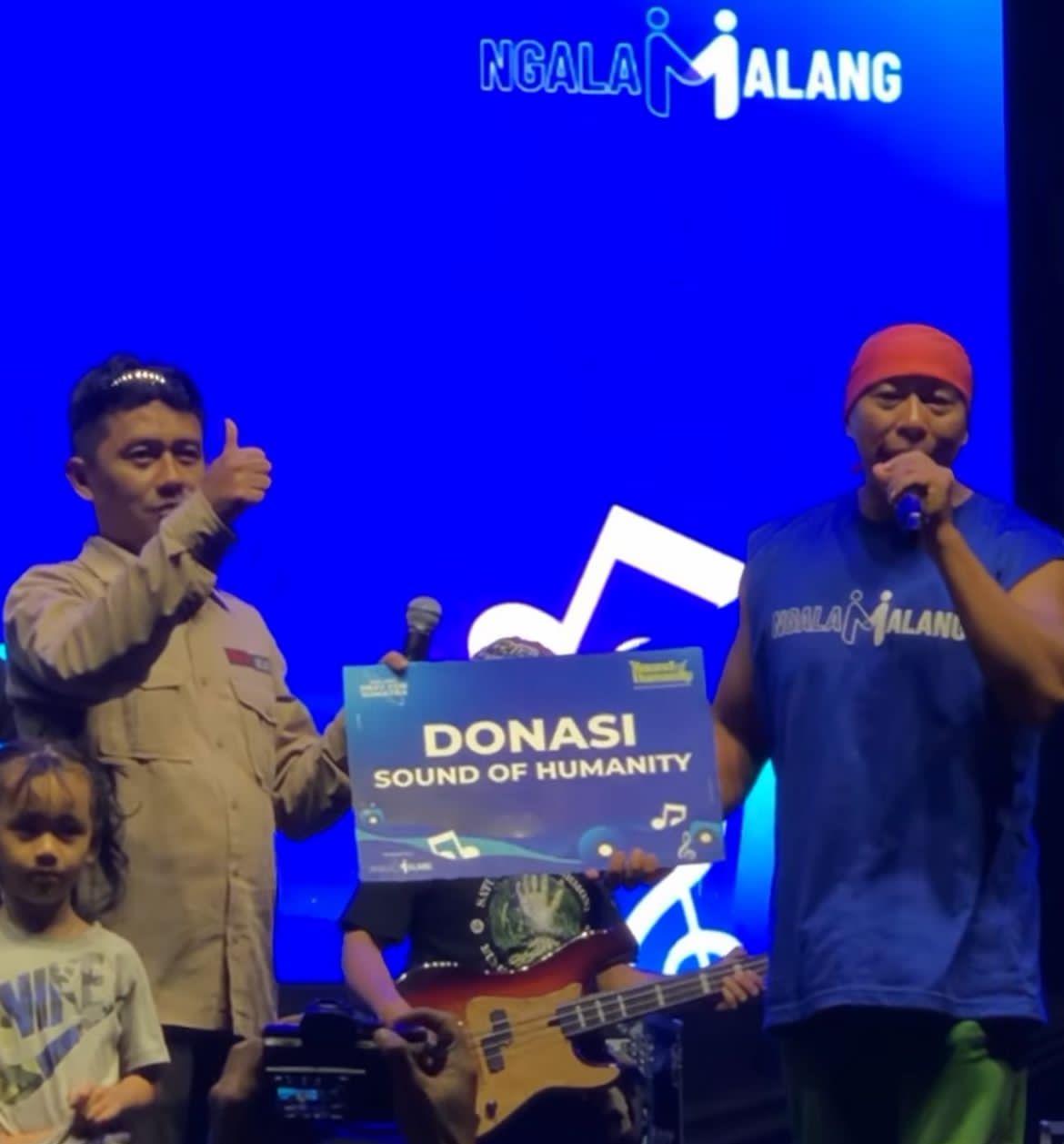 Gotong Royong Kemanusiaan, Panitia NGALAMALANG Apresiasi Seluruh Pihak Pendukung Konser Amal