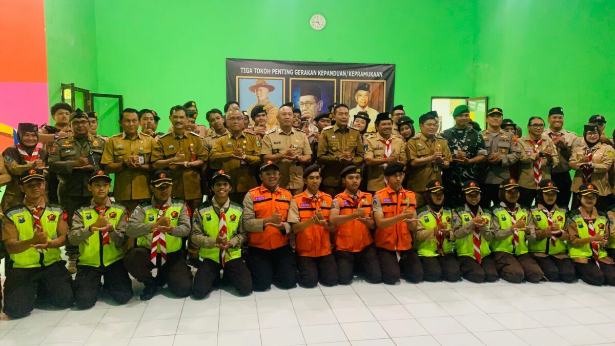 Sebanyak 112 Anggota Pramuka Kota Malang Dikerahkan Amankan Nataru 2025