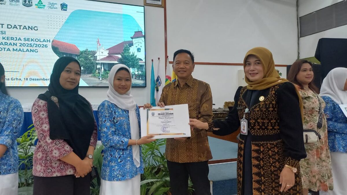 Mantap, Tahun 2025 SMAN 2 Kota Malang Ukir 279 Prestasi, Komite Dukung Penuh
