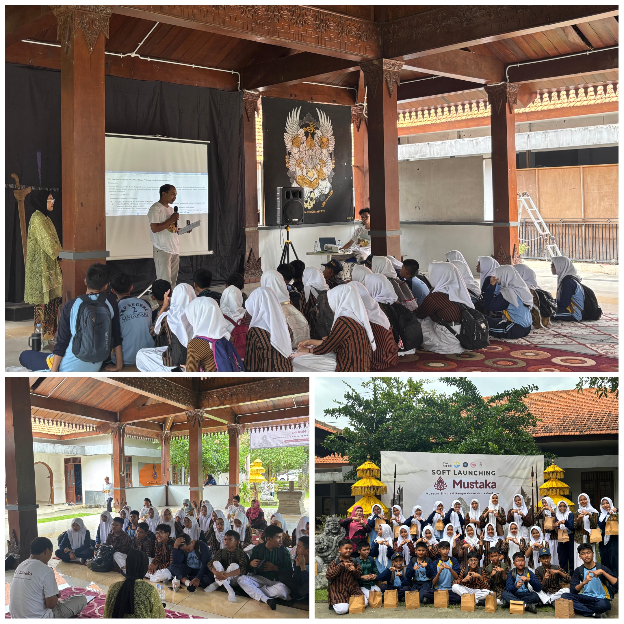 Museum Singhasari Jadi Sasaran Terasaintek Untuk Program Edukasi Budaya Museum Singhasari Jadi Sasaran Terasaintek Untuk Program Edukasi Budaya