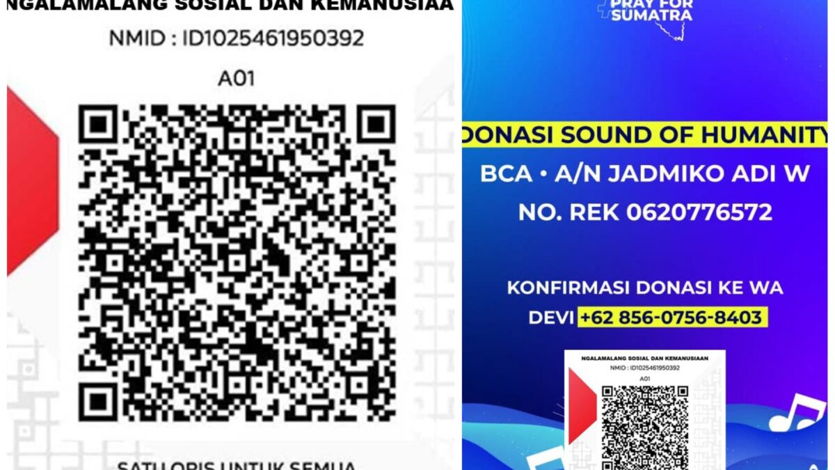 Solidaritas Arek Malang Menggema untuk Sumatra, NGALAMALANG Buka Donasi Digital Solidaritas Arek Malang Menggema untuk Sumatra, NGALAMALANG Buka Donasi Digital