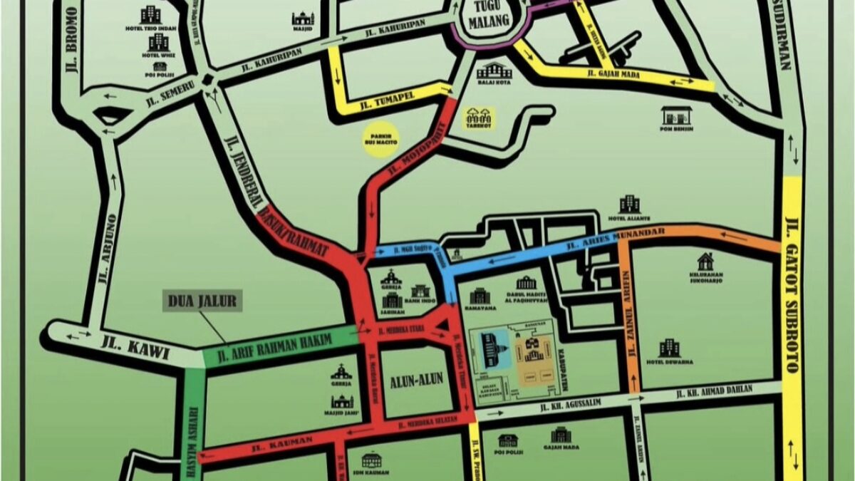 Kawasan Alun-Alun Kota Malang Ditutup 13–14 Desember, Ini Rute Alternatif Selama Haul Akbar Imamain RA 2025 Kawasan Alun-Alun Kota Malang Ditutup 13–14 Desember, Ini Rute Alternatif Selama Haul Akbar Imamain RA 2025