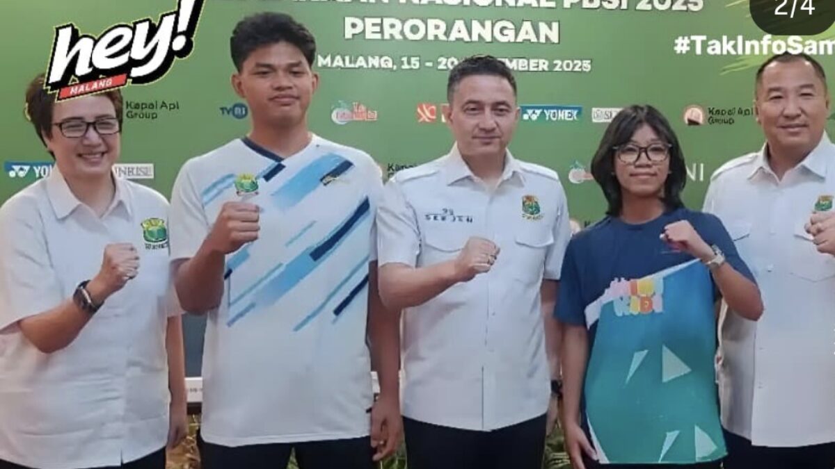 Kota Malang Jadi Tuan Rumah Kejurnas PBSI 2025, 775 Atlet Bulutangkis Diadu Kota Malang Jadi Tuan Rumah Kejurnas PBSI 2025, 775 Atlet Bulutangkis Diadu