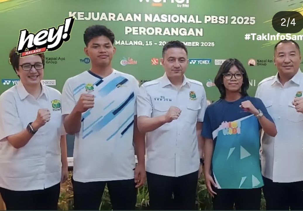 Kota Malang Jadi Tuan Rumah Kejurnas PBSI 2025, 775 Atlet Bulutangkis Diadu Kota Malang Jadi Tuan Rumah Kejurnas PBSI 2025, 775 Atlet Bulutangkis Diadu