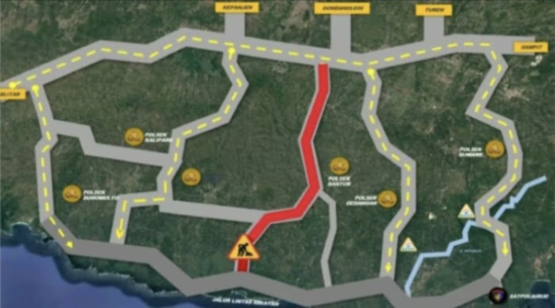 Liburan ke Pantai Malang? Hindari Jalur JLS Gondanglegi–Bantur, Ini Alternatifnya Liburan ke Pantai Malang? Hindari Jalur JLS Gondanglegi–Bantur, Ini Alternatifnya