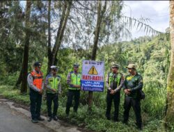 Sering Terjadi Kecelakaan, Jalur Rawan Bromo Dipasangi Banner Peringatan