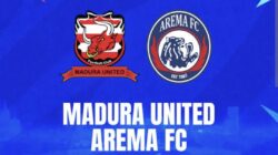 Madura United Pede Bidik 3 Poin Meski Arema Tampil di Kandang