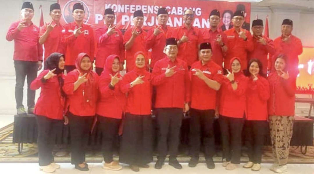 Didik Gatot Subroto Kembali Nahkodai DPC PDIP Kabupaten Malang, Ini Susunan Lengkapnya