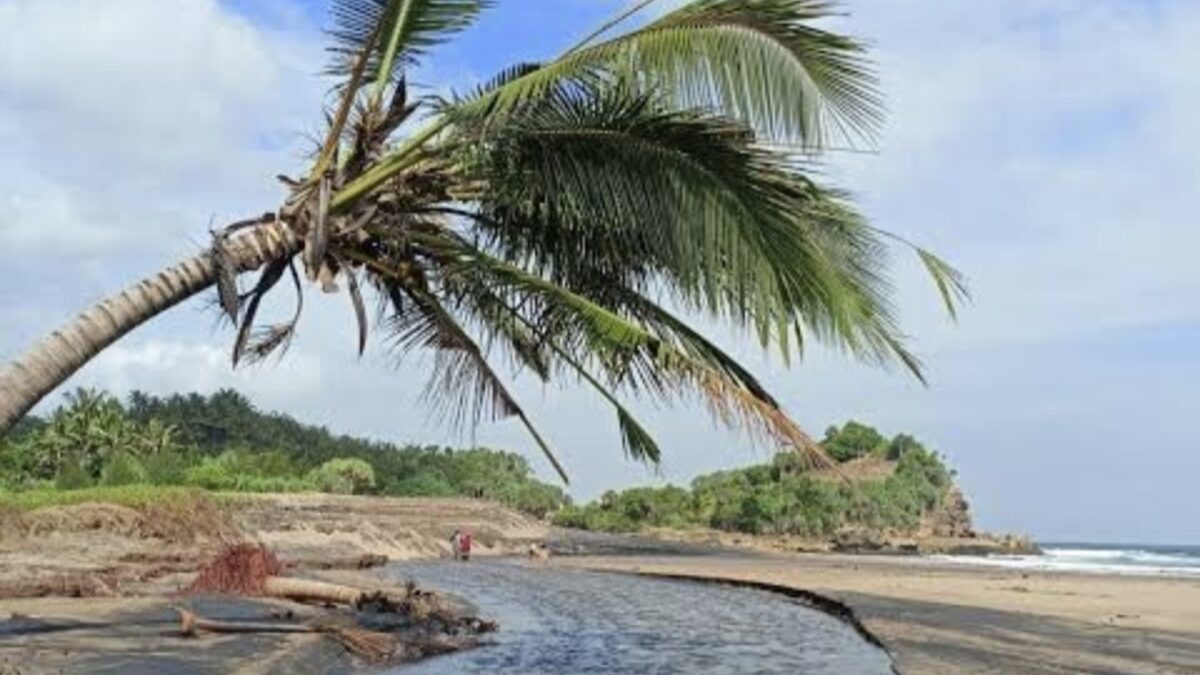 Libur Nataru, Pantai Malang Selatan Masih Sepi Pengunjung