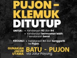 Usai Kecelakaan Beruntun, Jalur Klemuk Kota Batu Ditutup hingga Akhir Januari 2026
