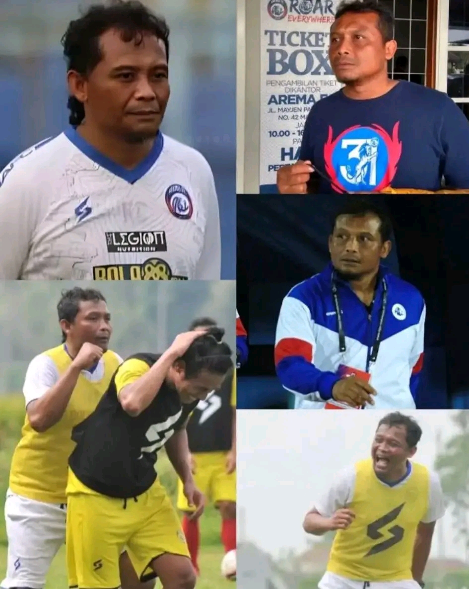 Legenda Arema FC Kuncoro Tutup Usia Saat Reuni 100 Tahun Stadion Gajayana