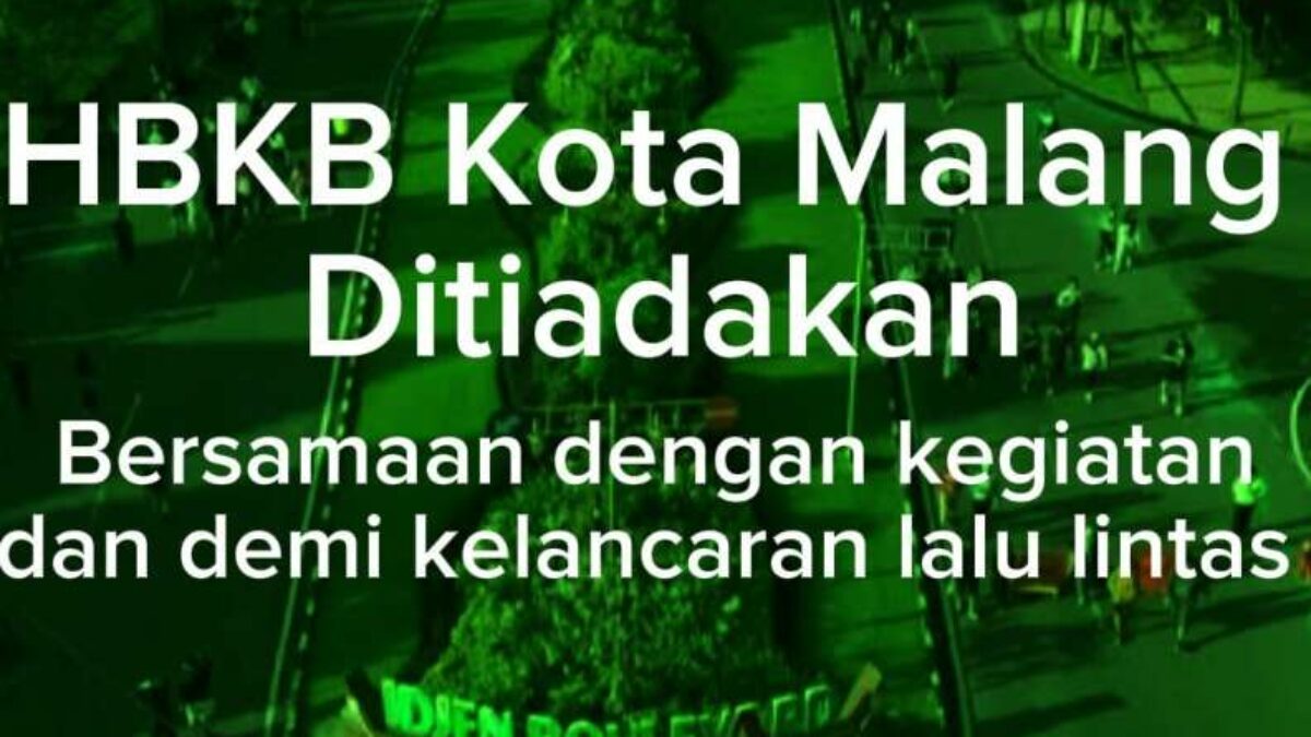 Libur Sementara, CFD Jalan Ijen Malang Kembali Digelar 11 Januari 2026 Libur Sementara, CFD Jalan Ijen Malang Kembali Digelar 11 Januari 2026