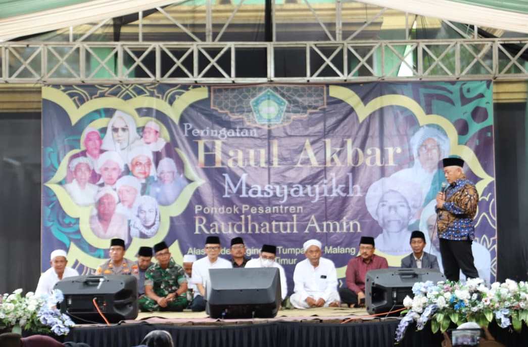 Haul Akbar ke-4 Ponpes Raudhatul Amin, Bupati Malang Tekankan Peran Pesantren Bangun Akhlak Bangsa