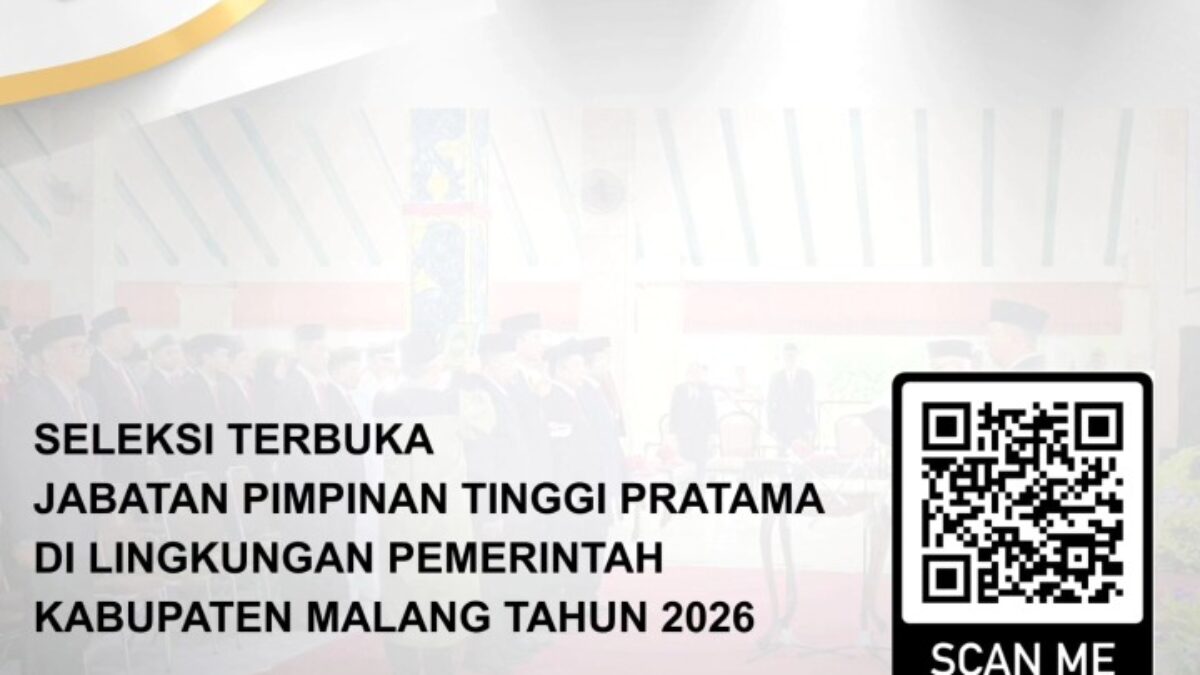 Sepi Pendaftar Seleksi Terbuka Eselon II Pemkab Malang, Transparansi Dipertanyakan
