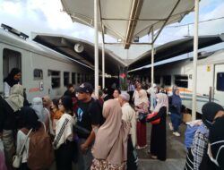 Akhir Libur Nataru, Penumpang Tiba di Stasiun Malang Tembus 3.700 Orang