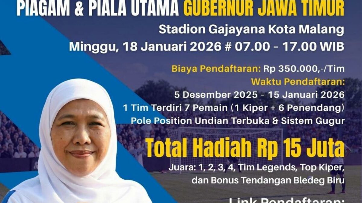 Final Turnamen Adu Penalti “Bledeg Biru” Ramaikan Puncak Satu Abad Stadion Gajayana