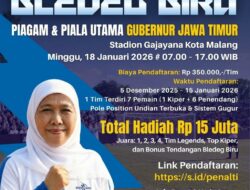 Final Turnamen Adu Penalti “Bledeg Biru” Ramaikan Puncak Satu Abad Stadion Gajayana