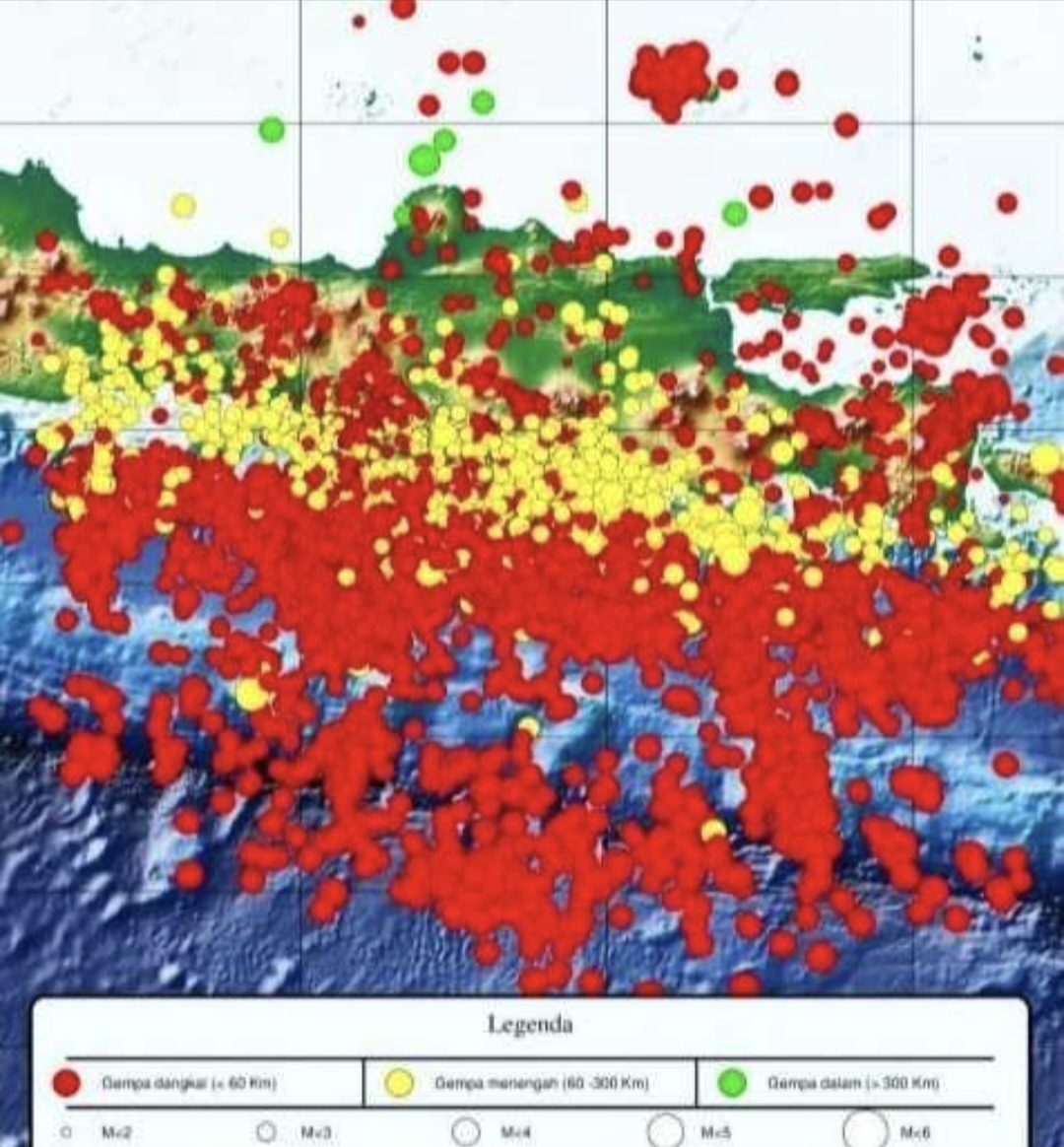 Ada 7.562 Aktivitas Gempa di Jawa Timur Sepanjang 2025 Ada 7.562 Aktivitas Gempa di Jawa Timur Sepanjang 2025