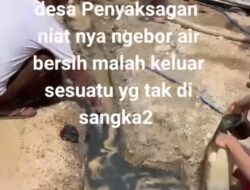 Sumur Bor Warga Bangkalan Semburkan Cairan Mirip Minyak, Ternyata Ini