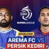 Cara Nonton Live Streaming Arema FC vs Persik di Kanjuruhan