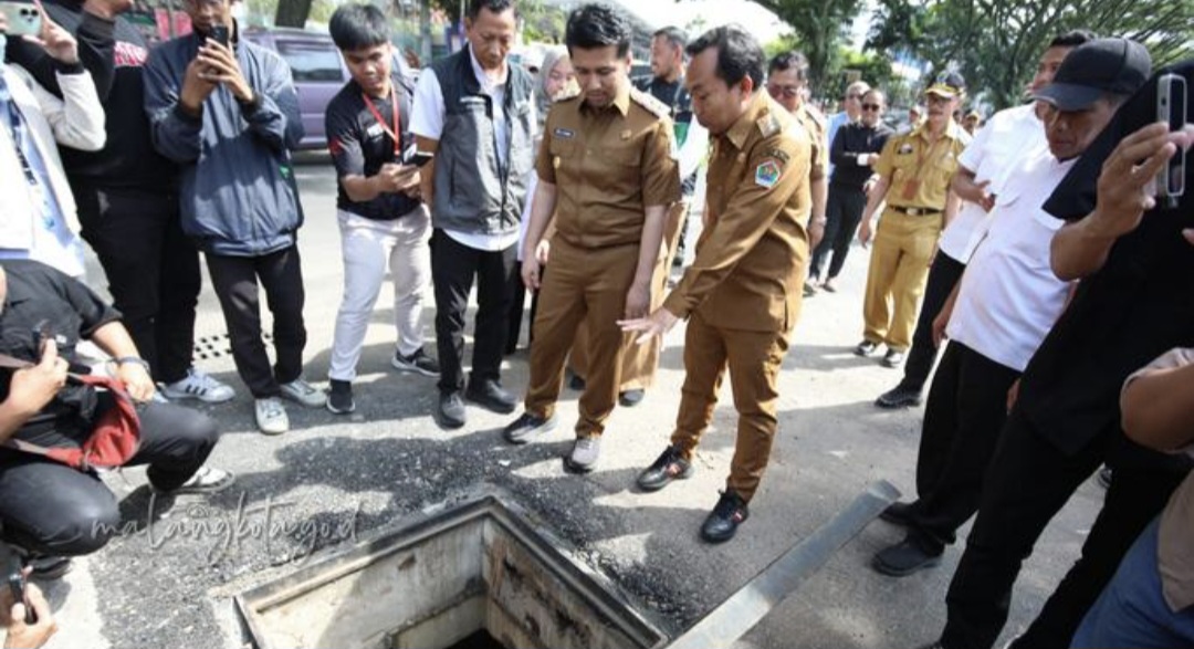 Meski Rampung, Wagub Emil Beri Catatan Teknis Drainase Suhat Malang