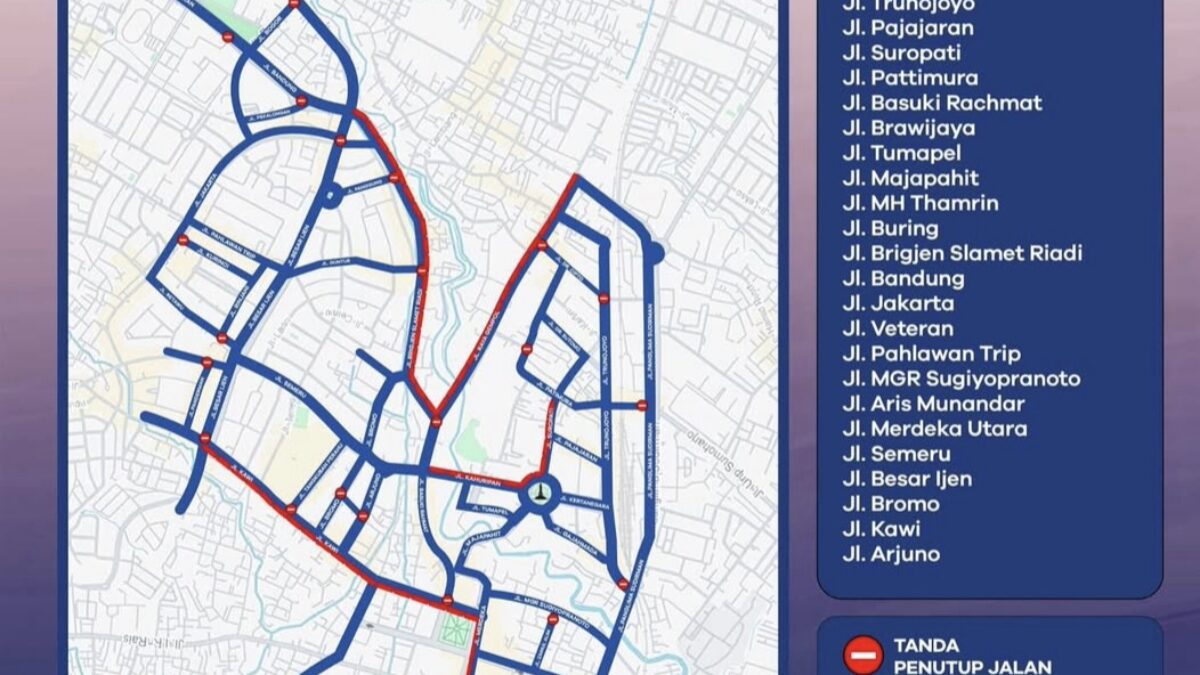 Emba Jetbus Run 2026 Digelar Minggu 18 Januari, Berikut Ruas Jalan yang Ditutup