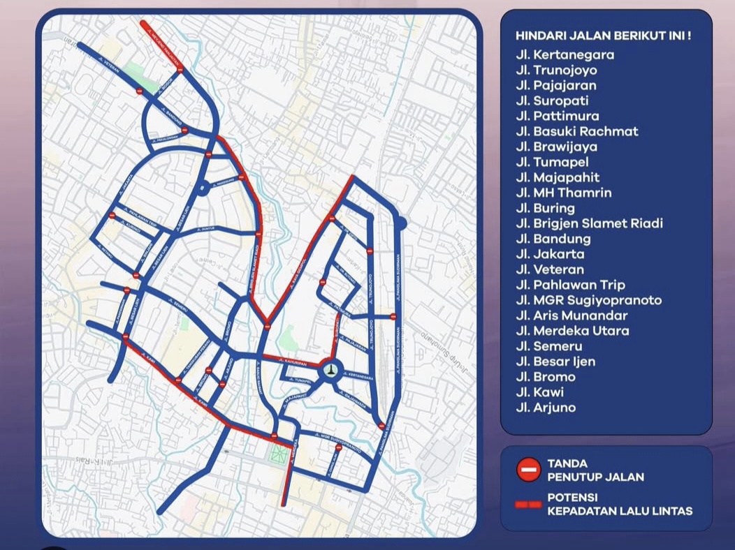 Emba Jetbus Run 2026 Digelar Minggu 18 Januari, Berikut Ruas Jalan yang Ditutup