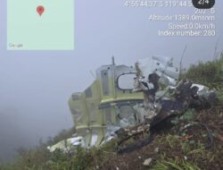 Pesawat ATR Hilang Kontak Akhirnya Ditemukan, Bangkai Teridentifikasi di Puncak Bulusaraung