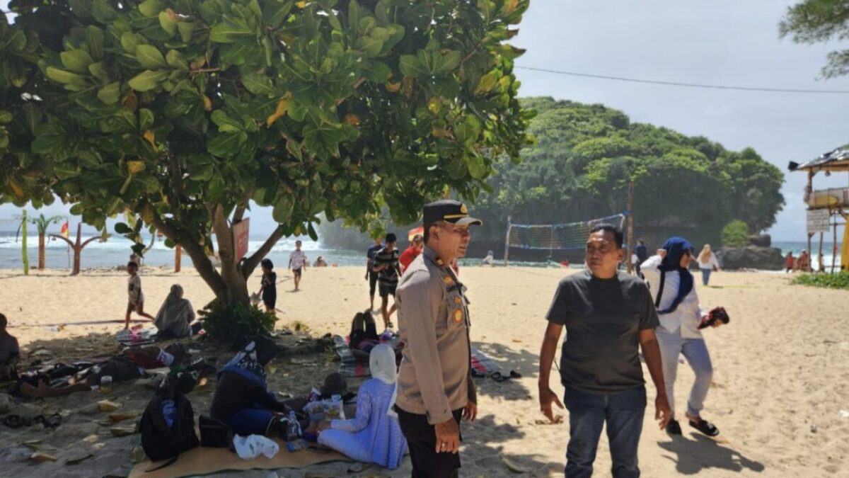Libur Isra Mikraj, Polisi Perketat Pengamanan Pantai Selatan Malang