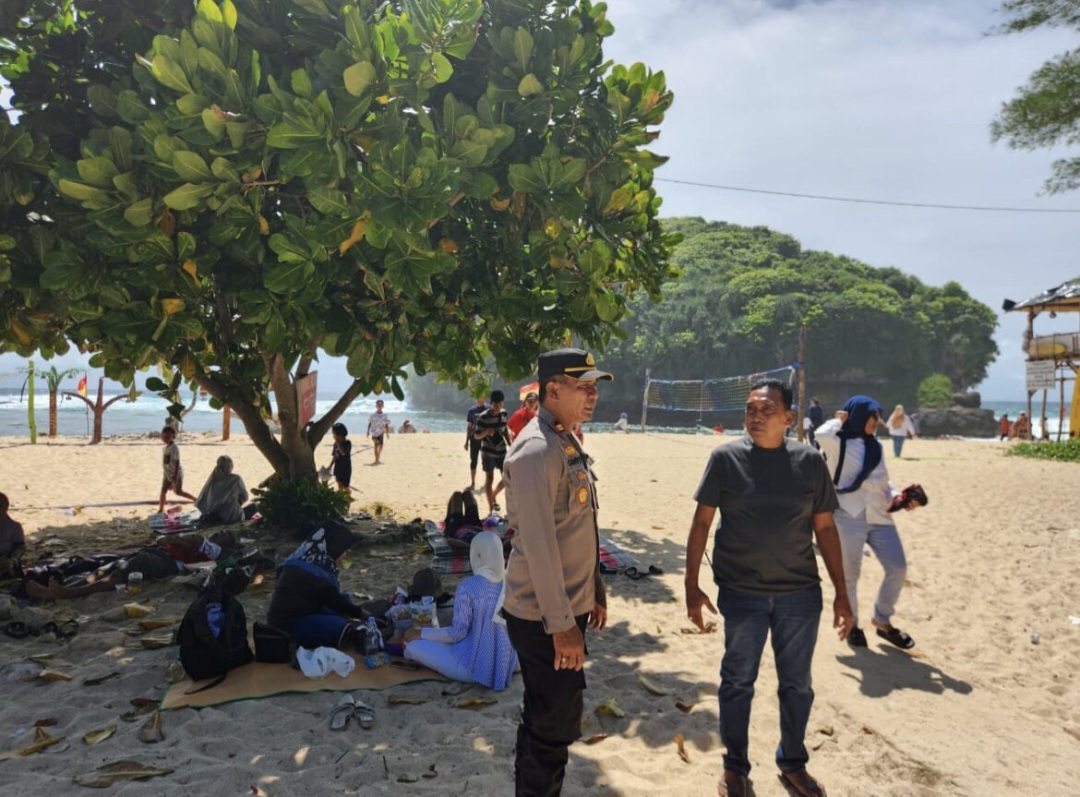 Libur Isra Mikraj, Polisi Perketat Pengamanan Pantai Selatan Malang