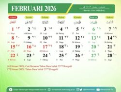 Kalender Februari 2026, Ada Libur Panjang Imlek