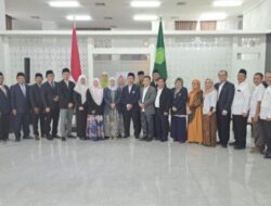 Usai Kukuhkan Guru Besar, Rektor UIN Maliki Lantik Pejabat Baru
