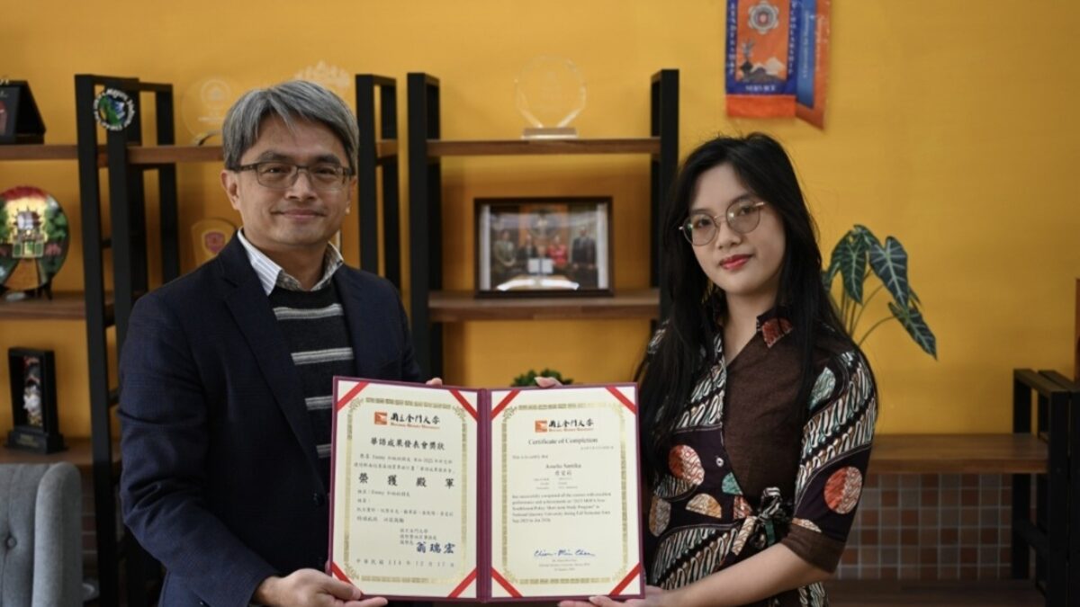Cerita Mahasiswi HI UB Lolos Beasiswa Bergengsi Taiwan, Kuliah Politik hingga Budaya di Kinmen