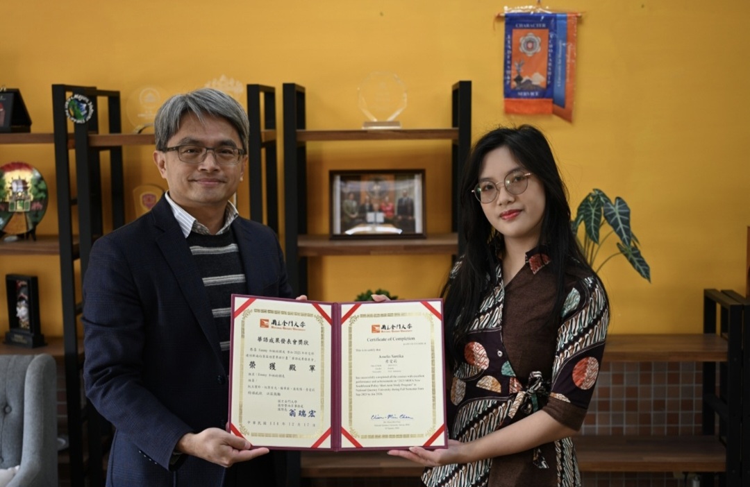 Cerita Mahasiswi HI UB Lolos Beasiswa Bergengsi Taiwan, Kuliah Politik hingga Budaya di Kinmen