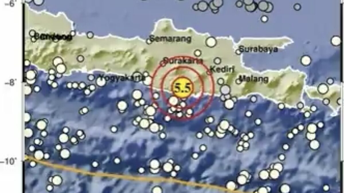 Penyebab Gempa Pacitan M 5,7 Guncang Jawa-Bali