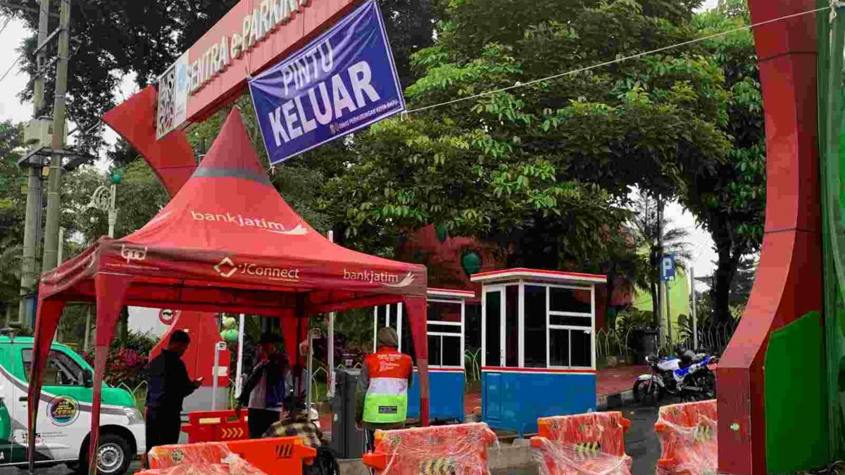 Gate Parkir Elektronik Alun-Alun Batu Belum Berfungsi, Dishub Klaim Terkendala Teknis