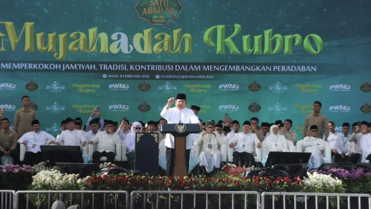 Bupati dan Wabup Malang Dampingi Presiden Prabowo di Mujahadah Kubro 1 Abad NU Malang